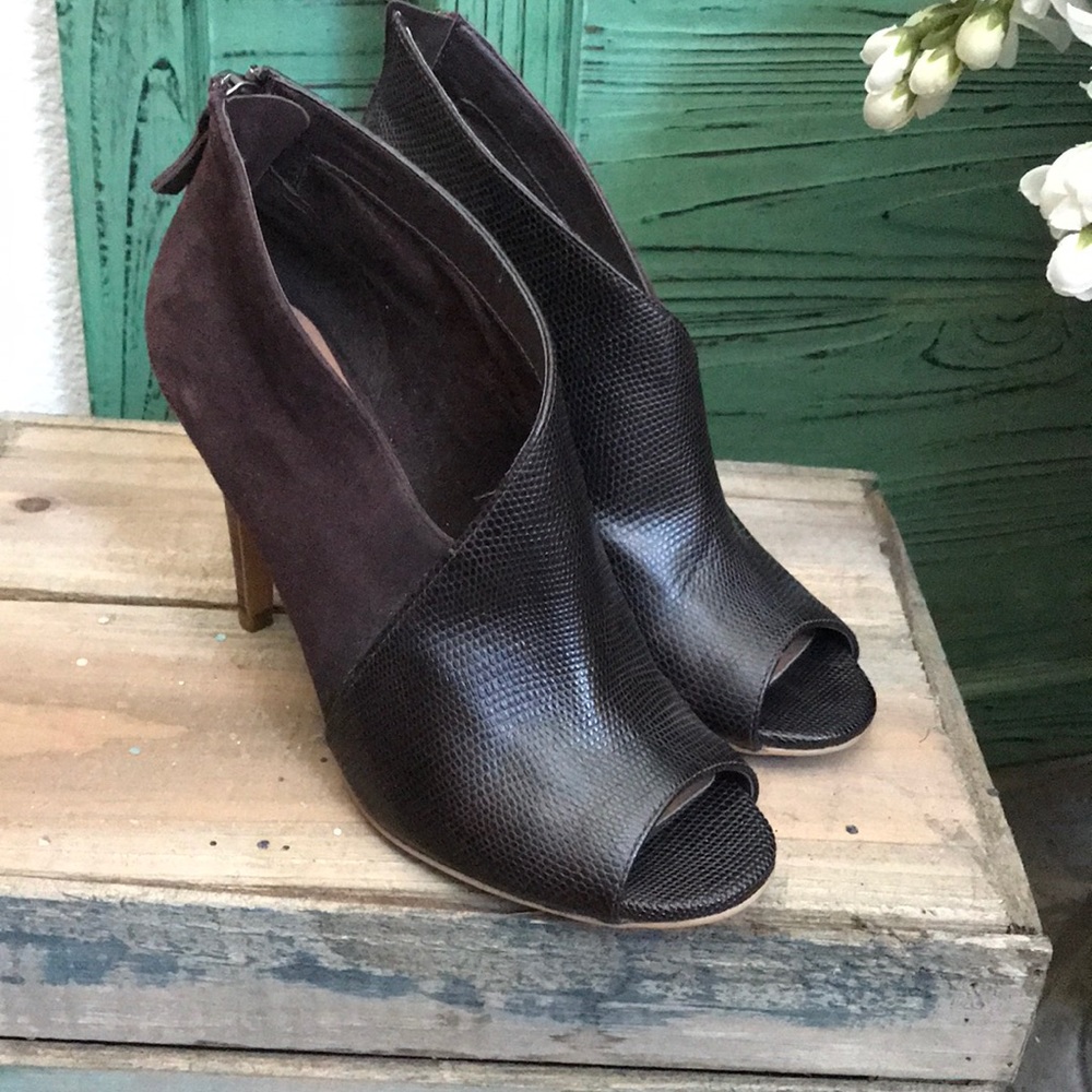 Halogen Peep Toe Bootie - image 2